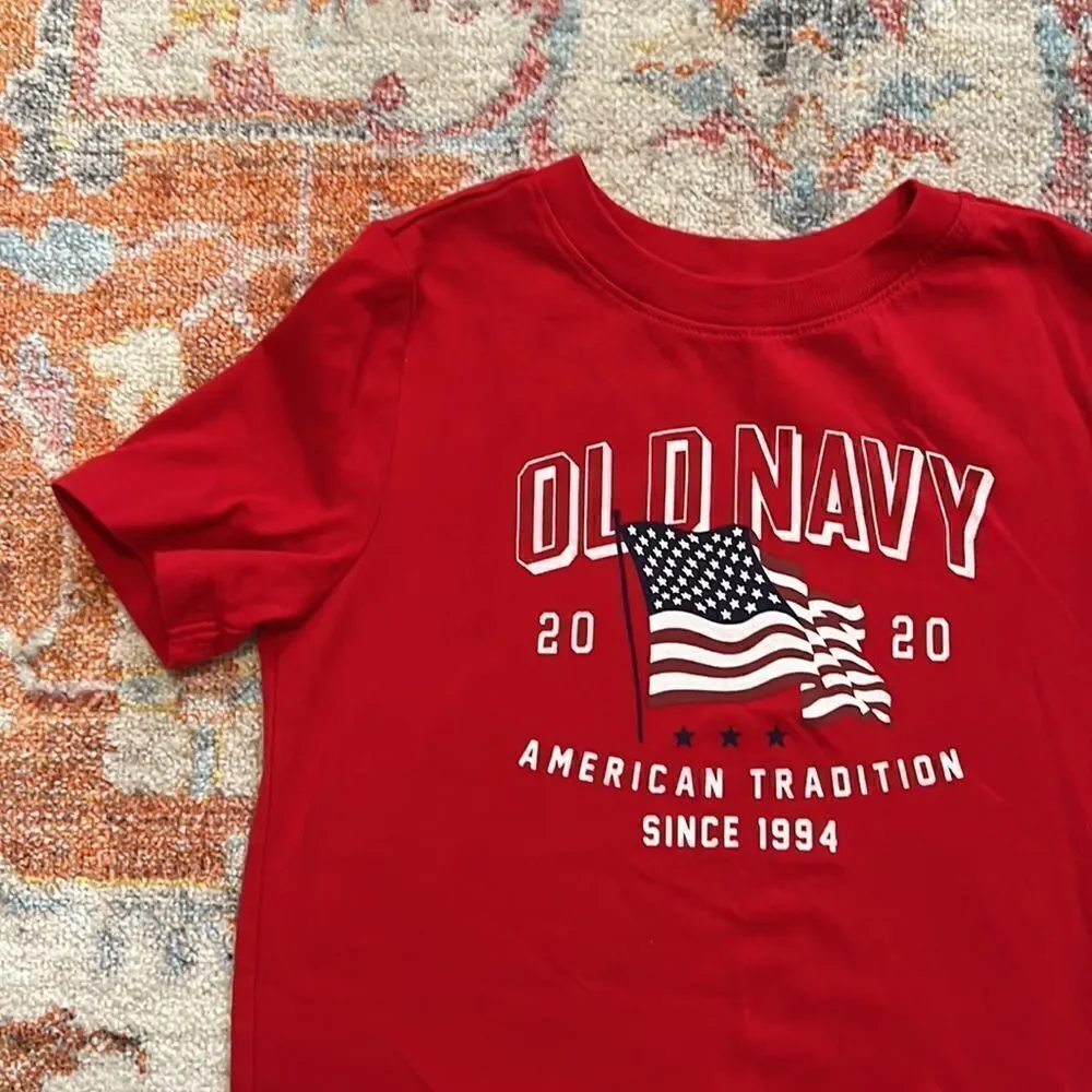 Old Navy Flag Tee